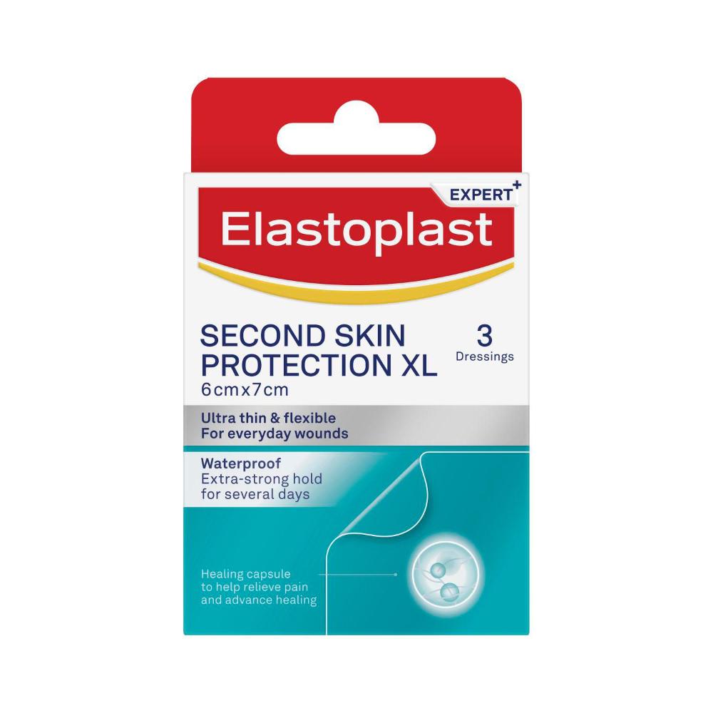 Elastoplast Second Skin Protection XL With Hydrocolloid - 3 Pack