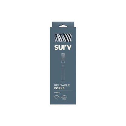 Surv Reusable Forks10 - Pack