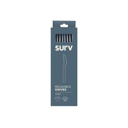 Surv Reusable Knives10 - Pack