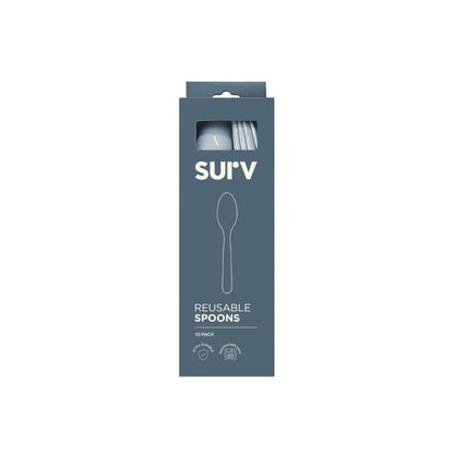 Surv Reusable Spoons - 10 Pack
