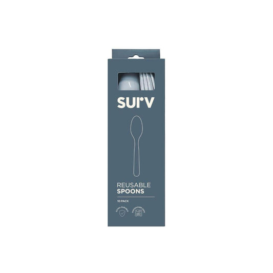 Surv Reusable Spoons - 10 Pack