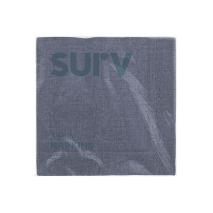 Surv 3 Ply Patterned Serviette - 20 Pack