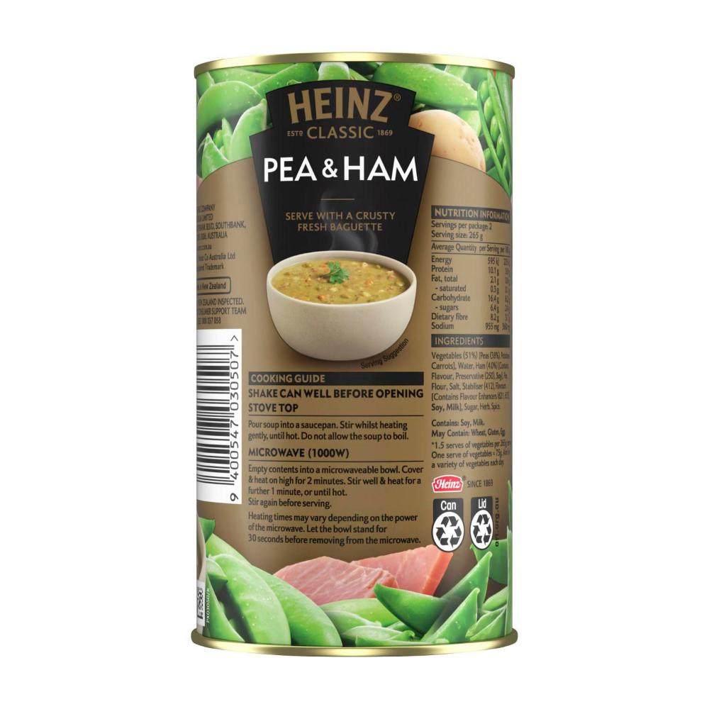 Heinz assic Pea & Ham Soup Can - 535g