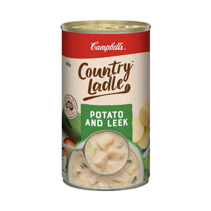 Campbell's Country Ladle Soup Can Potato & Leek - 505g