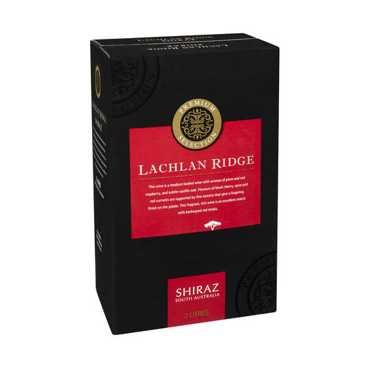 Lachlan Ridge Shiraz 2l - 1 Each
