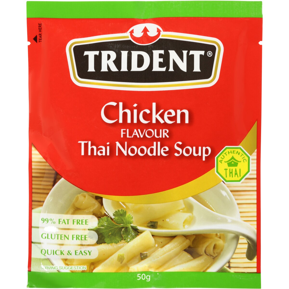 Trident Instant Soup Thai Chicken With Noodles 50g