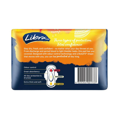 Libra Dry Extra Pads With Wings - 12 Pack