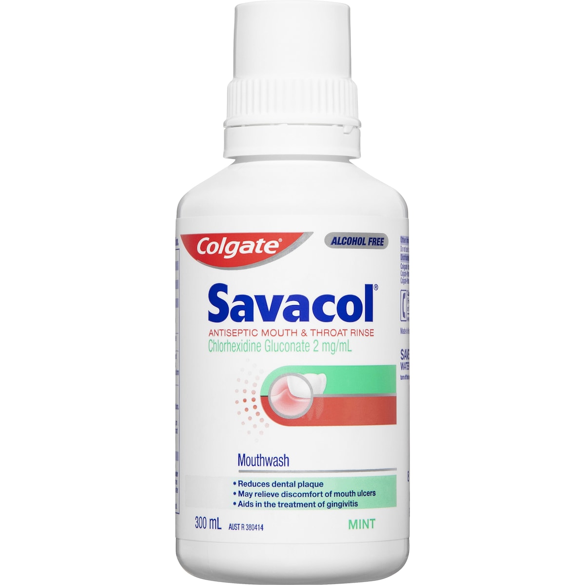 Colgate Savacol Mouth Wash Mint 300mL