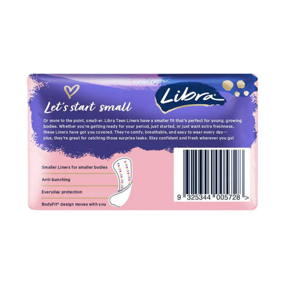 Libra Teen Liners - 30 Pack