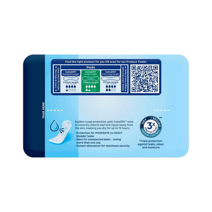 Tena Insta Dry Pads Long - 24 Pack