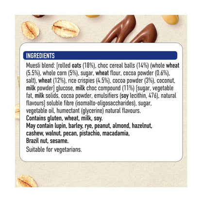 Une Tobys Snacks Crunch Snack Bars - 145g