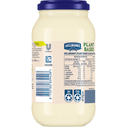 Hellmanns Plant Based Mayo 320g