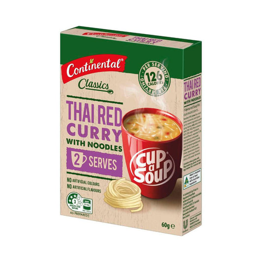 Continental Cup A Soup Thai Red Curry Serves 2 - 60g