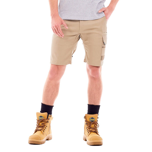 Tradie Core Khaki Cargo Shorts - 97