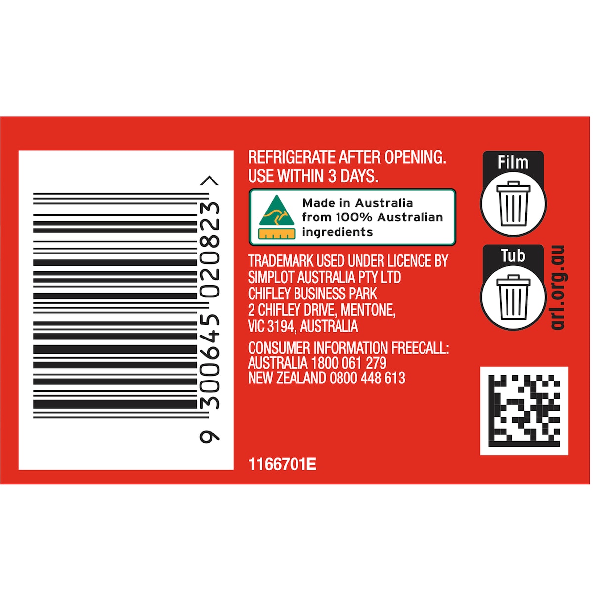 Leggos Australian Grown Tomato Paste Triple Concentrate Tub 140g X 2 Pack