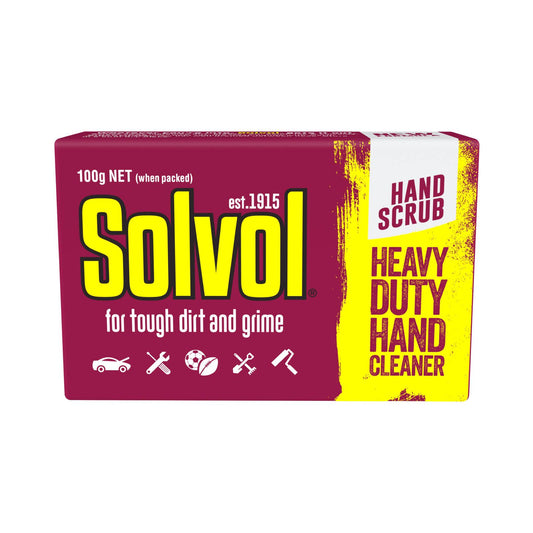 Solvol Heavy Duty Hand Cleaner Bar - 100g