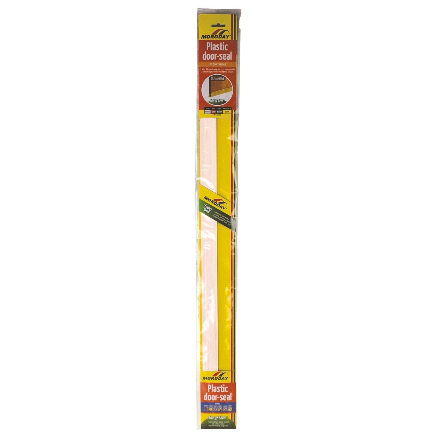 Moroday Plastic Door Seal - 4mm