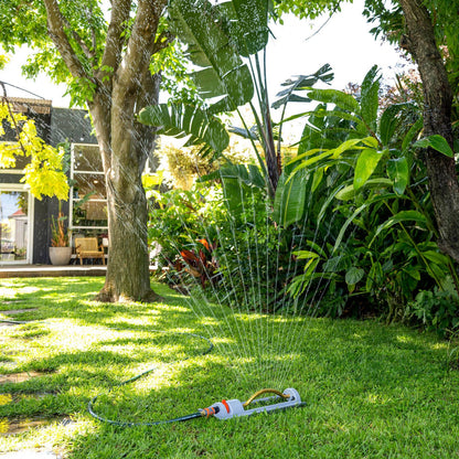 Pope Rainmaker Oscillator Garden Sprinkler - 17 Nozzles - 16 x 14m