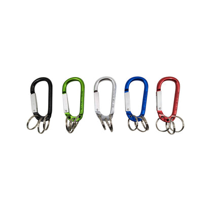 Key Essentials Key Ring Carabiner - 38mm - Steel - Assorted Colours