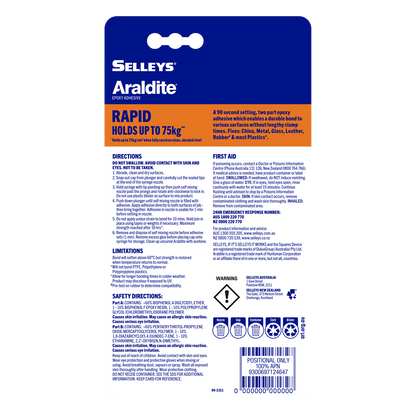 Selleys Epoxy Adhesive - 14ml