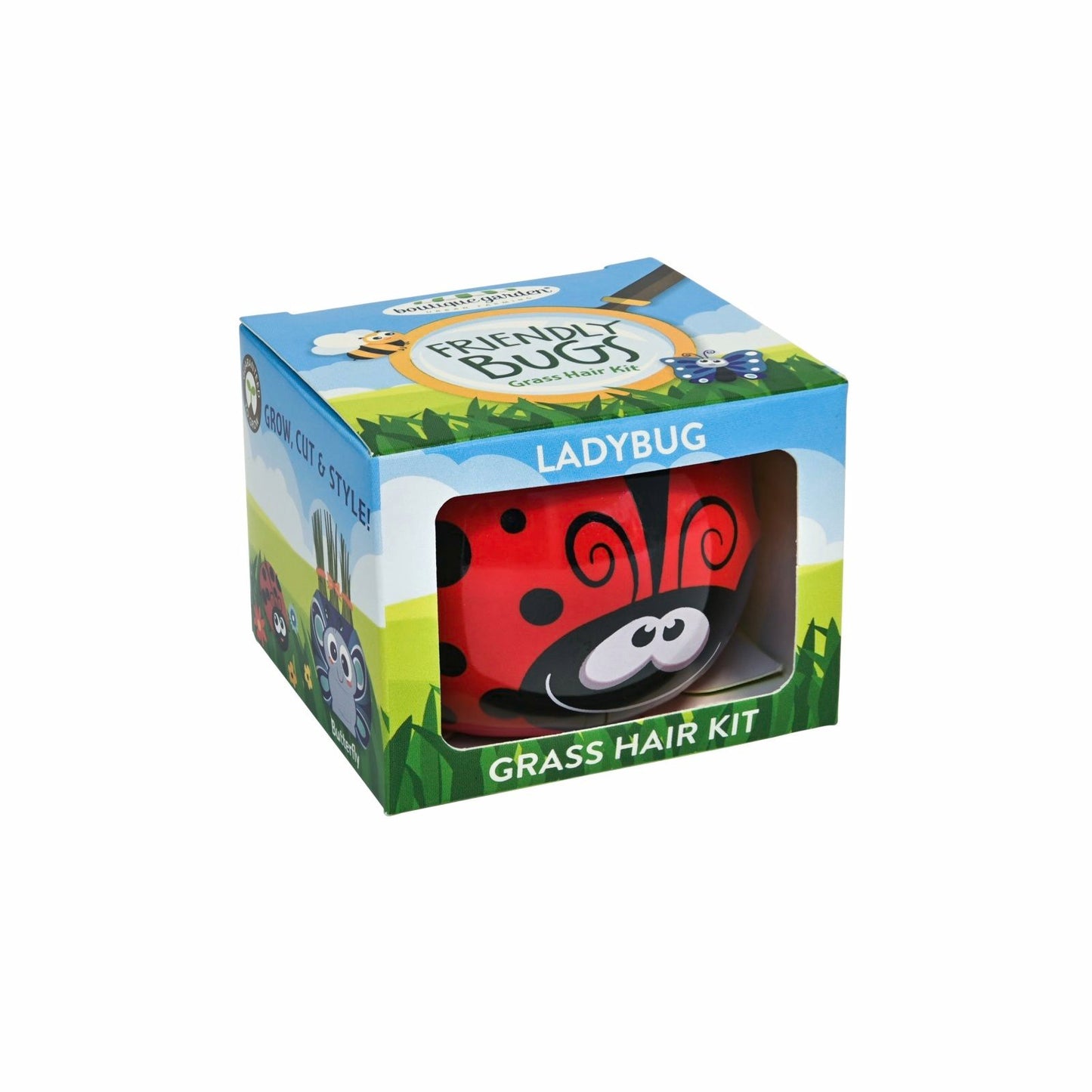 Mr Fothergill Grass Hair Ladybug Grow Kit