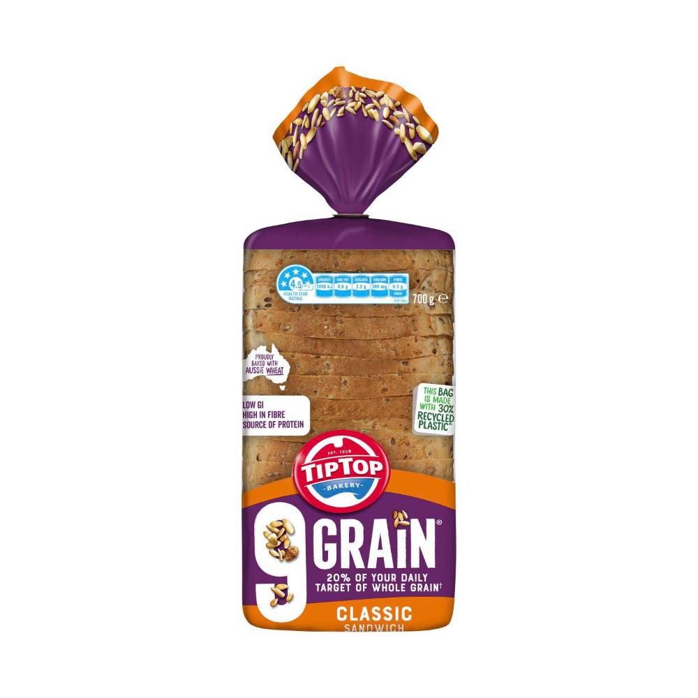 Tip Top 9 Grain Classic Sandwich - 700g