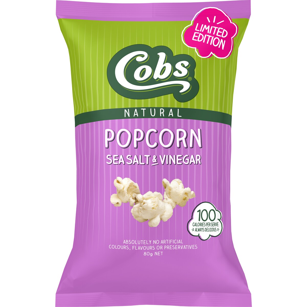 Cobs Popcorn Salt & Vinegar 80g