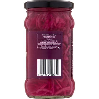 Bryne Co Sliced Red Onions 300g