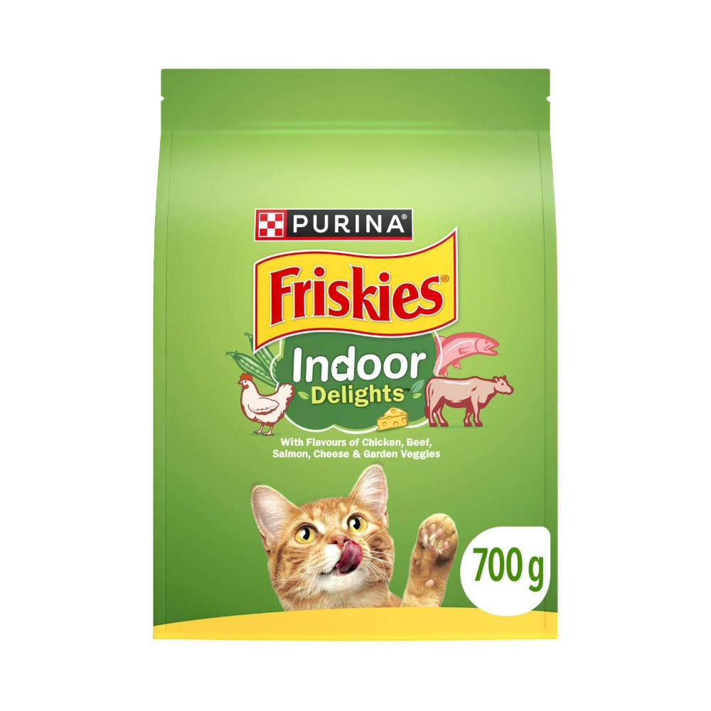 Friskies Indoor Delight Dry Cat Food - 700g
