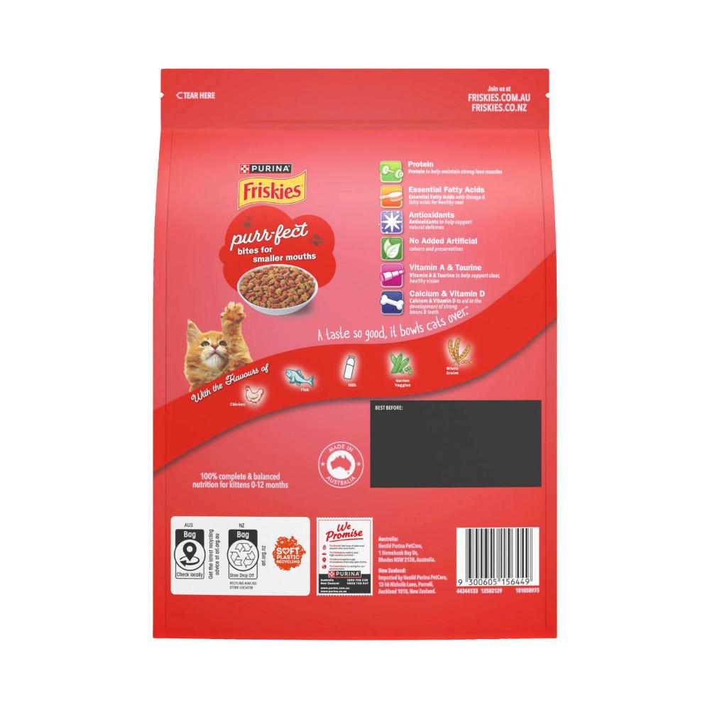 Friskies Kitten Discoveries Dry Cat Food - 700g