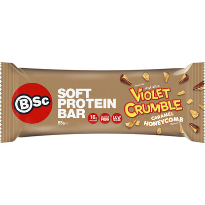 Bsc Soft Protein Bar Caramel Honeycomb Flavour 55g