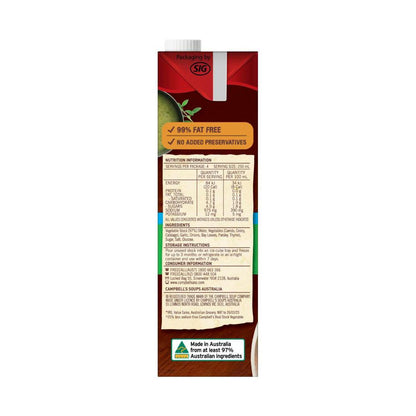 Campbell's Real Stock Vegetable Stock Salt Reduced - 1L