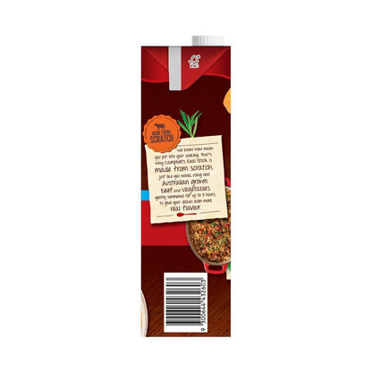Campbell's Real Stock Beef Stock Salt Reduced - 1L