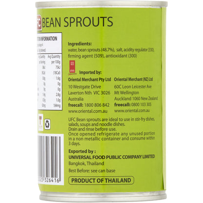 Ufc Canned Bean Sprouts 410g