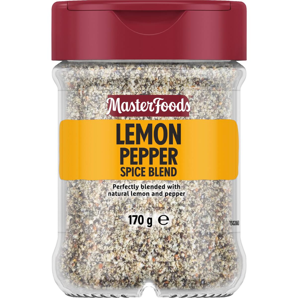 Masterfoods Large Lemon Pepper Seasoning 170g