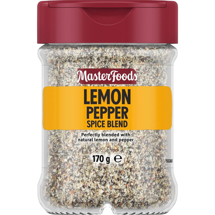 Masterfoods Large Lemon Pepper Seasoning 170g