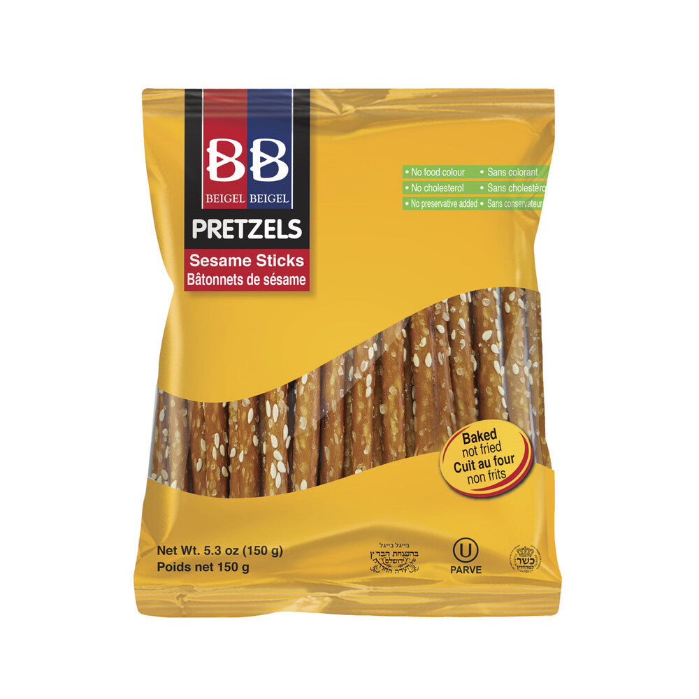 Beigel & Beigel Pretzels Sesame Sticks - 150g