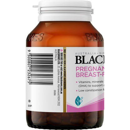 Blackmores Pregnancy & Breastfeeding Gold Vitamin Capsules 60 pack