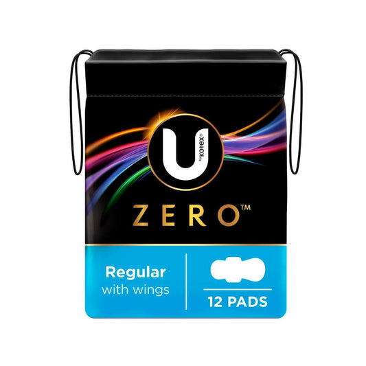 U By Kotex Pads Regular With Wings - 12 Pack