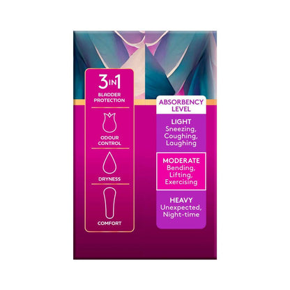Poise Live Free Pads Super No Wings - 12 Pack