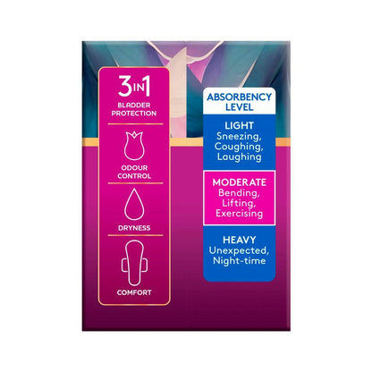Poise Live Free Pads Regular With Wings - 14 Pack