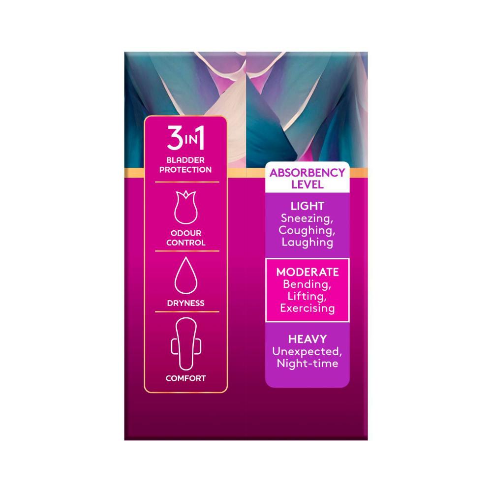 Poise Live Free Pads Super With Wings - 12 Pack