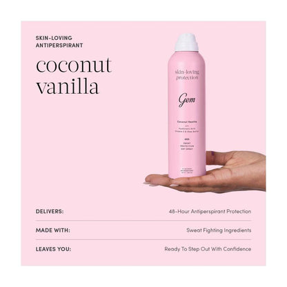Gem Skin Loving Deodorant Coconut & Vanilla - 207mL