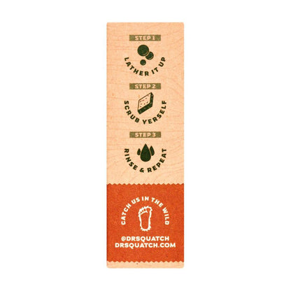Dr Squatch Wood Barrel Bourbon Bar Soap - 141g