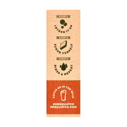 Dr Squatch Wood Barrel Bourbon Bar Soap - 141g