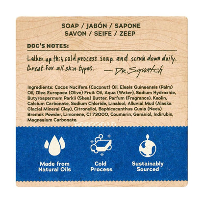 Dr Squatch Fresh Falls Bar Soap - 141g