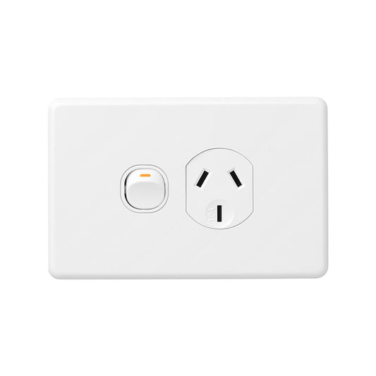 DETA X6 White Single Power Point