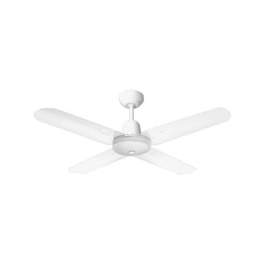 Hpm Ceiling Fan 1420mm White Aluminium 65W Energy Efficient