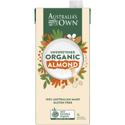Australia's Own Unsweetened Almond Milk 1l