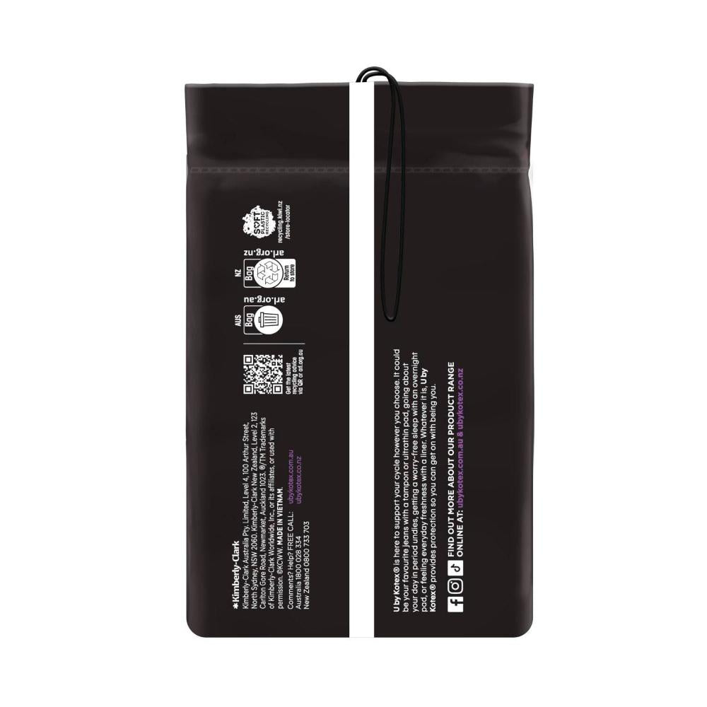 U By Kotex Overnight Long Bulk Pads - 16 Pack